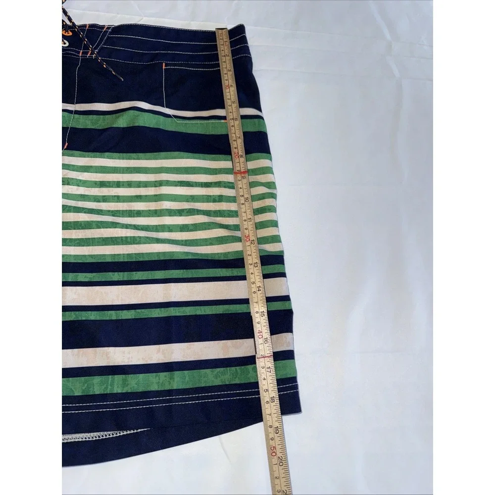 Sperry‎ Top-Sider striped swim trunks board shorts, men's size 38
